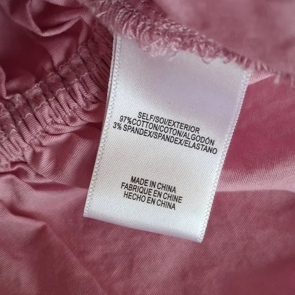 Pink Cotton Peasant Top - Picture 3 of 6